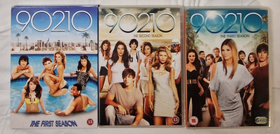 90210 - Kaudet 1, 2, 3, 4 & 5 - dvd boxit [koko sarja]