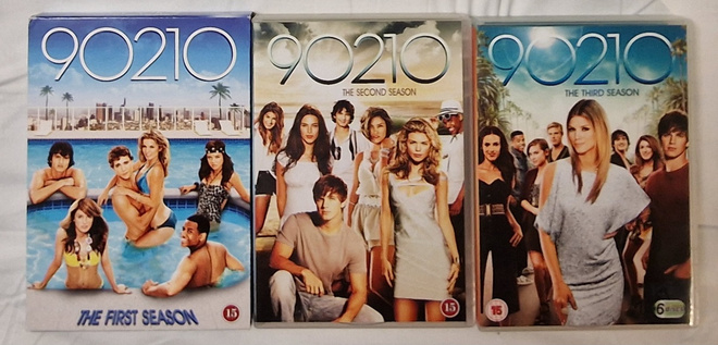 90210 - Kaudet 1, 2, 3, 4 & 5 - dvd boxit [koko sarja]