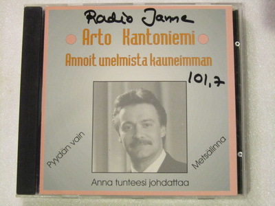 Arto Hantoniemi • Annoit unelmista kauneimman CD-EP