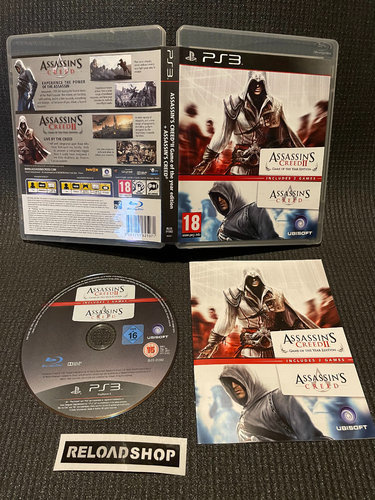 Assassin's Creed + Assassin's Creed II GOTY EditionPS3 - CiB