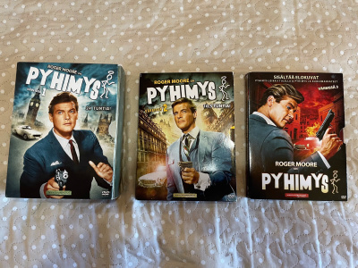 Pyhimys Roger Moore DVD-boksit