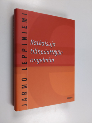 Jarmo Leppiniemi : Ratkaisuja tilinpäättäjän ongelmiin