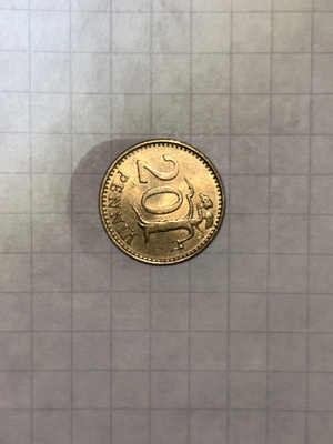 20 pennisiä