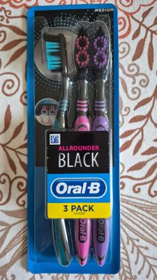 Oral-B Allrounder hammasharjat Medium 3 kpl