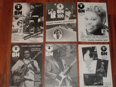 5kpl BN Blues News Lehti 1977-1989