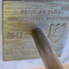 VANHA Pöytälippu Karjalaisten Aseveljien Liitto 1941 KOMEA - pikkukuva 2