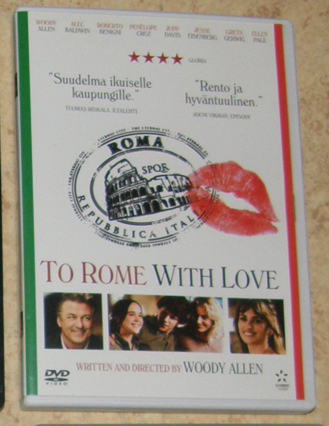 Woody Allen - To Rome With love - DVD