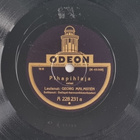 Savikiekko 1933 - A. Aimo - Odeon A 228231 - pikkukuva 1
