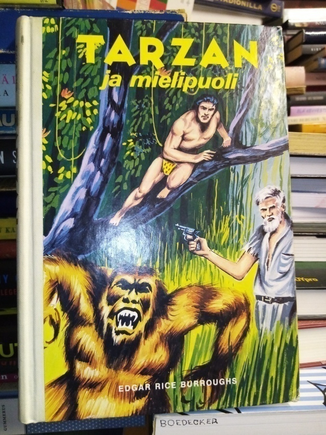 Burroughs :  TARZAN ja mielipuoli ( SIS POSTIKULU)