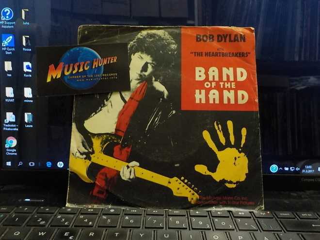 Bob Dylan - Band Of The Hand GER '86 VG+/VG+ 7"
