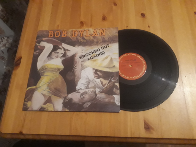 Bob Dylan – Knocked Out Loaded lp orig 1986 hieno