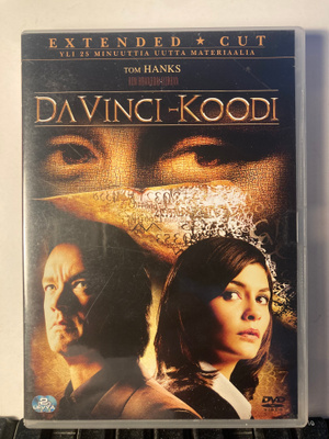 DA VINCI KOODI, DVD x 2, Howard, Hanks, Tautou