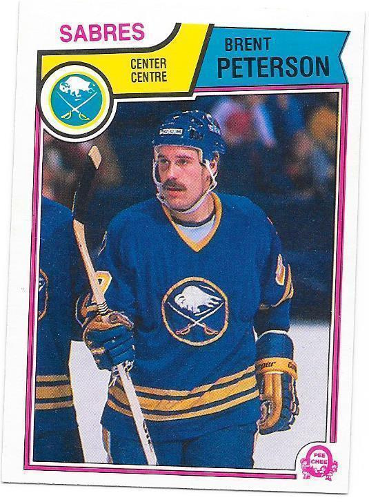1983-84 OPC #68 Brent Peterson Buffalo Sabres