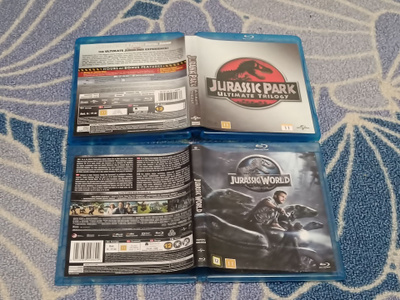 Jurassic Park Trilogy + Jurassic World Blu-Ray