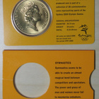 Juhlaraha Sydney Olympia Coin Collection 13 of 28 GYMNASTICS - pikkukuva 4