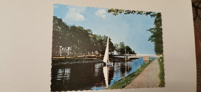 ÅLAND, Lemströms  kanal, kulkematon postikortti