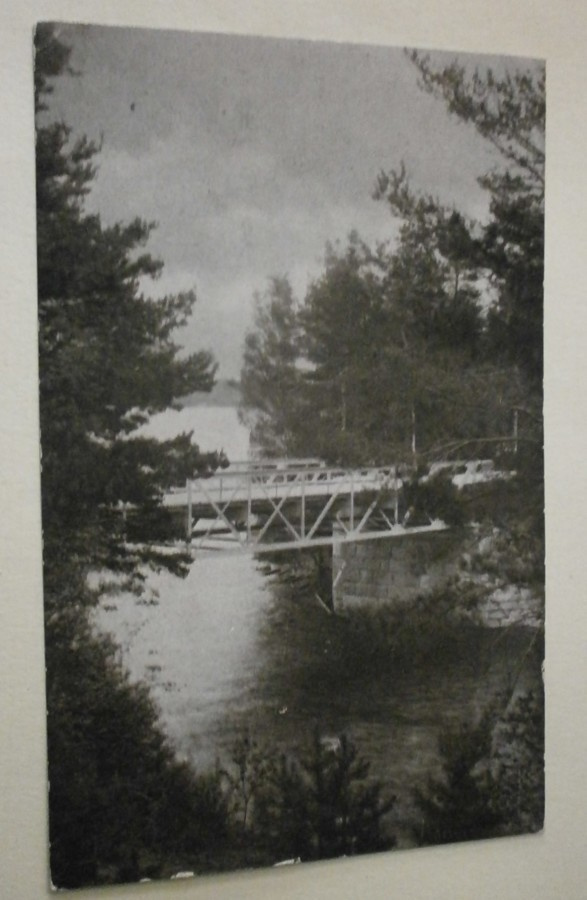 Kangasala, Kaivanto, kanava ja silta, mv pk, p. 1920-l.