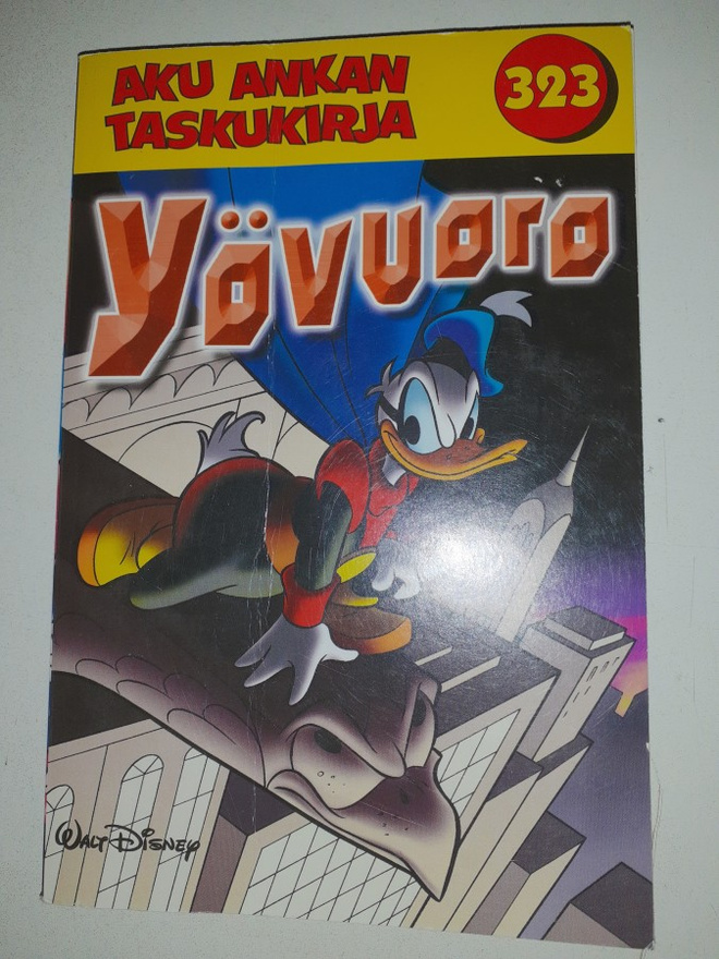 Aku Ankan taskukirja 323 Yövuoro