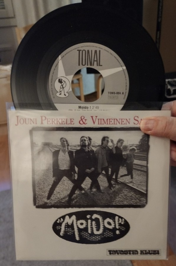 Jouni Perkele  Viimeinen Savotta : Moido 7" sinkku