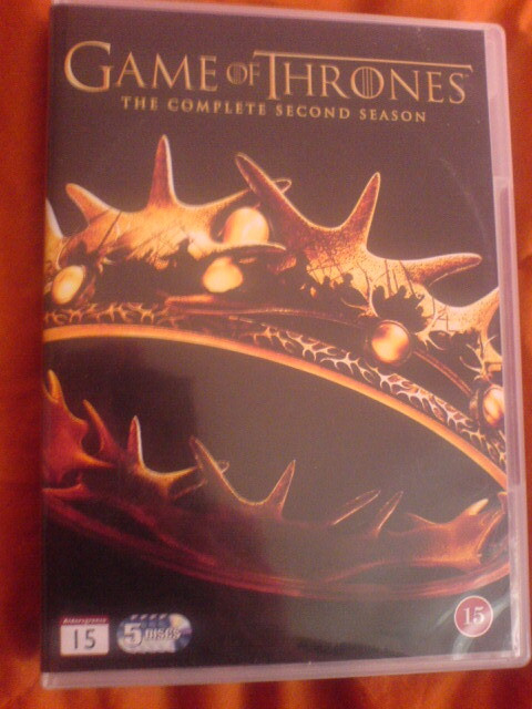 Game of thrones , kausi 2 , 5 DVD
