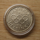 500 Markkaa 1952 Helsingin Olypialaiset Hopeaa - pikkukuva 1