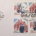 FDC Ruotsi 2001: Ivar Lo-Johansson 100 v. - pikkukuva 3