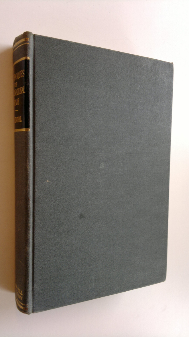 Morris S. Rosenthal : Techniques of international trade :...