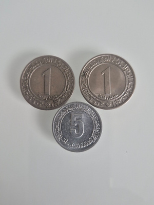 Algeria 3 kolikkoa (14523)
