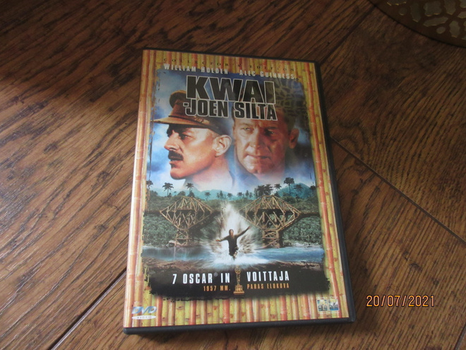 KWAI-Joen silta dvd. 1957/1985