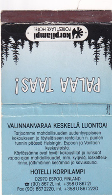 Espoo, Hotelli Korpilampi     b615
