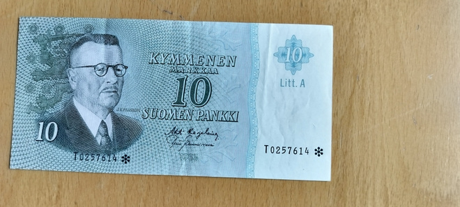 10mk 1963 Litt.A, KAR-Tam, T*-sarjaa, KL 6