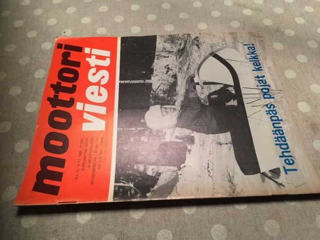 MOOTTORIVIESTI LEHTI 12/1969 HYVÄ