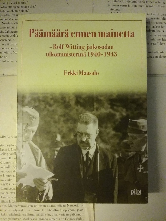 Erkki Maasalo - Päämäärä ennen mainetta (nid.)