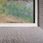 Öljyvärityö M. Halme 1948 taulu maisemataulu maalaus Suomi - pikkukuva 4