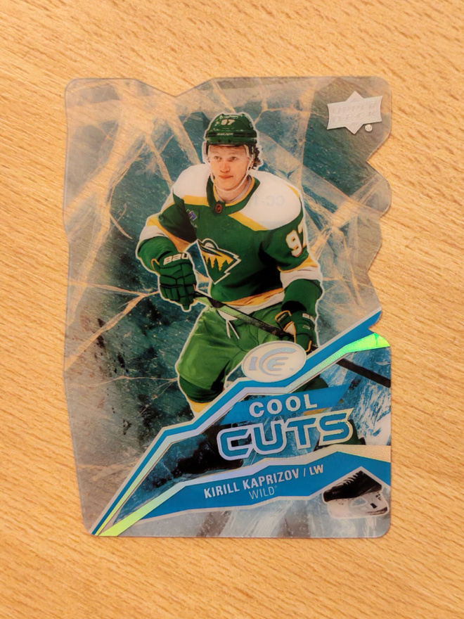 2022-23 UD Ice Kirill Kaprizov Cool Cuts #CC-11