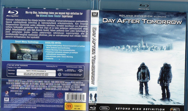 Day After Tomorrow	(77 514)	k	-FI-	suomik.	BLU-RAY		dennis q
