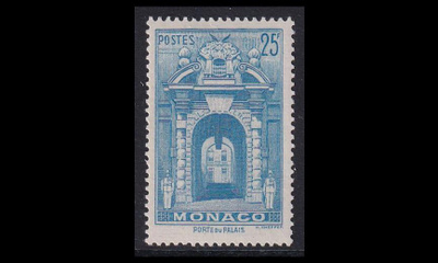 Monaco 391 * Käyttösarja sisäänkäynti 25 Fr (1948)