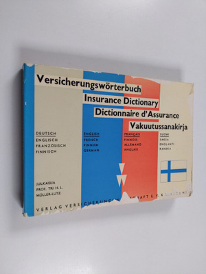 Versicherungswörterbuch - Insurance dictionary = Dictionn...
