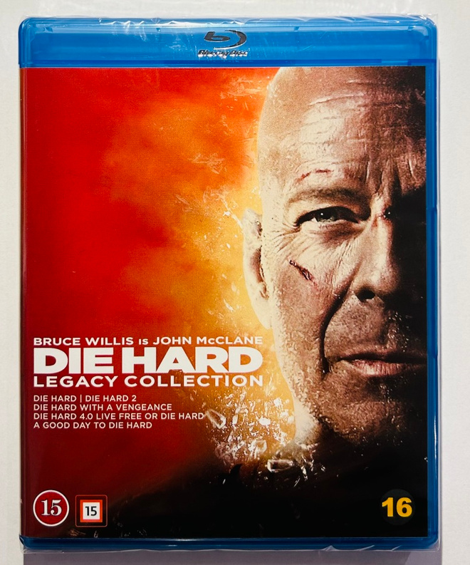 DIE HARD LEGACY COLLECTION - 5 Movie - Blu-ray, uusi