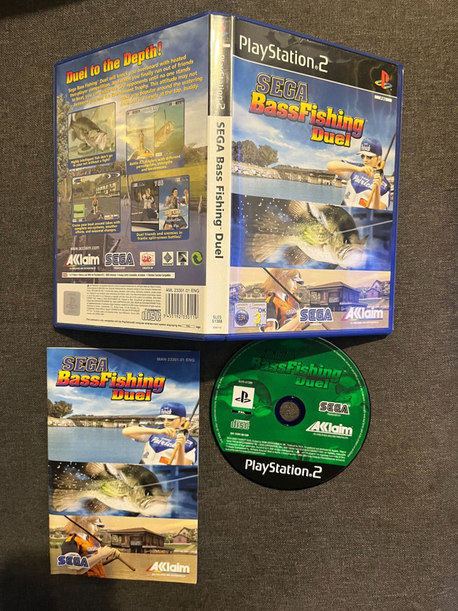 Sega Bass Fishing Duel PS2