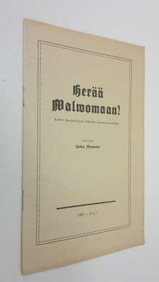Herää valvomaan! N:o 1 1941