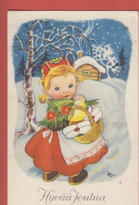 H Sjöstedt Tytöllä lahjakori