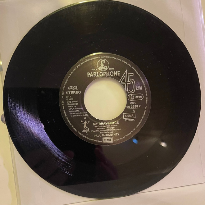 PAUL McCARTNEY: My Brave Face * Flying To….* EUR 1989