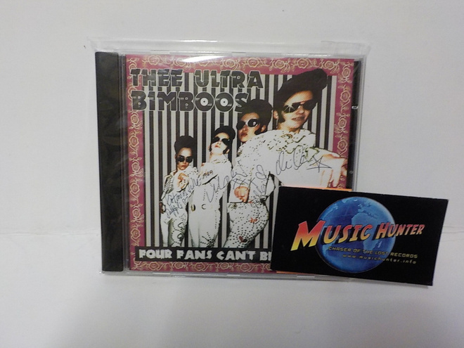 THEE ULTRA BIMBOOS - FOUR FANS CAN'T BE WRONG CD + NIMMARIT