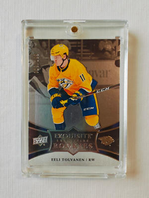 Eeli Tolvanen - 18-19 UD Exquisite Rookies /299