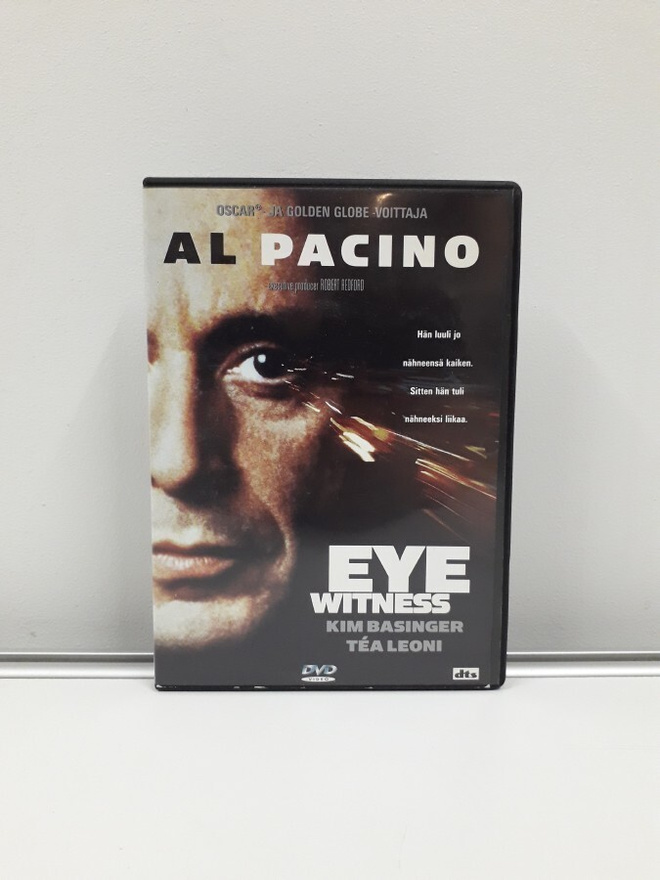 Eye Witness (Pacino, Basinger, Leoni, dvd)