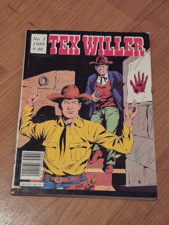 TEX WILLER N:o 1 1989  SIISTI