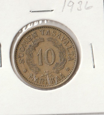 10 markkaa 1936 Alpr