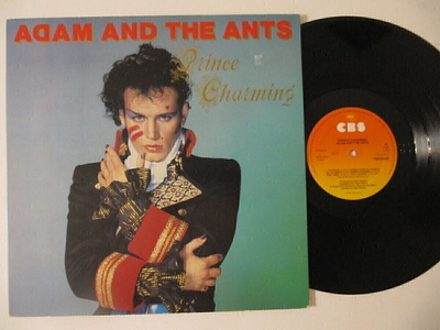 Adam And The Ants Prince Charming LP Avattavat kannet