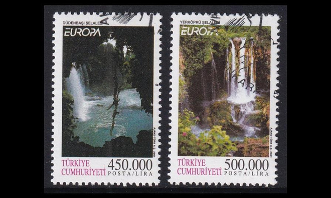 Turkki 3260-1 o Europa vesi (2001)